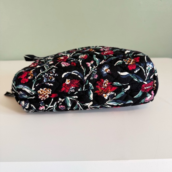 Vera Bradley Ultimate Travel Case Womens OS Black Perennials Noir Makeup Bag - Picture 8 of 12